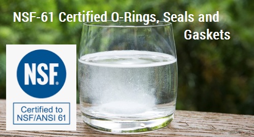 EPDM Sulfur-Cured O-Rings and Gaskets NSF-61